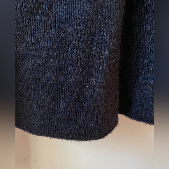 EUC T by Alexander Wang blue-black hi-lo sweater, XS - Picture 3 of 5